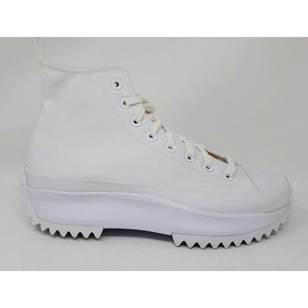 Converse Men's Run Star Hiker Hi-Top All White Sneaker Boots 170777C‎ NEW 9.5